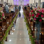 Passarela Espelhada - Casamento em José Bonifácio, SP.